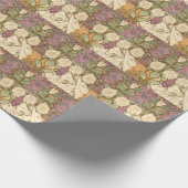 Alphonse Mucha Elegant Art Nouveau Stars Camellia  Cadeaupapier (Hoek)