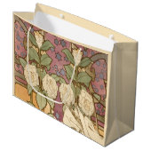 Alphonse Mucha Elegant Art Nouveau Stars Camellia  Groot Cadeauzakje (Voorkant Gekanteld)