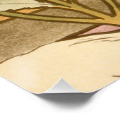 Alphonse Mucha Elegant Art Nouveau Stars Camellia Perfect Poster (Hoek)