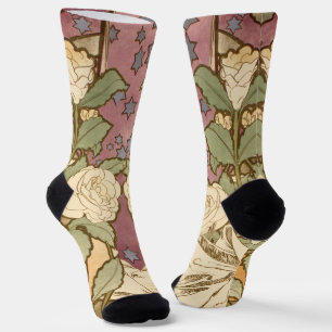 Alphonse Mucha Elegante Art Nouveau Sterren Camell Sokken