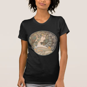 Alphonse Mucha - Erin T-shirt