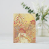 Alphonse Mucha - Exhibition 1913 Briefkaart (Staand voorkant)