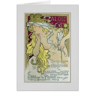 Alphonse Mucha, Exposition poster, 1896.