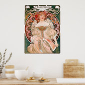 Alphonse Mucha - F. Champenois Imprimeur-Editeu Poster (Keuken)