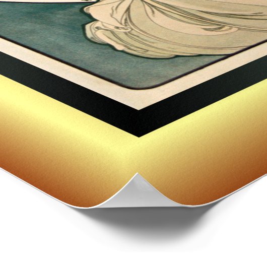 Alphonse Mucha ~ F. Champenois Imprimeur Editeur ~ Poster (Hoek)