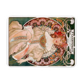 Alphonse Mucha F. Champenois Magneet (Horizontaal)