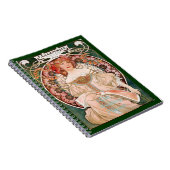 Alphonse Mucha F. Champenois Notitieboek (Rechterzijde)