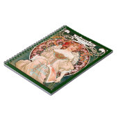 Alphonse Mucha F. Champenois Notitieboek (Linkerzijde)