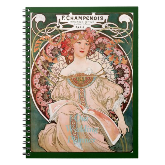 Alphonse Mucha F. Champenois Notitieboek (Voorkant)