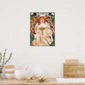 Alphonse Mucha F. Champenois Poster (Keuken)