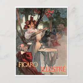 Alphonse Mucha - Figaro Illustré Briefkaart