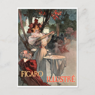 Alphonse Mucha - Figaro Illustré Briefkaart
