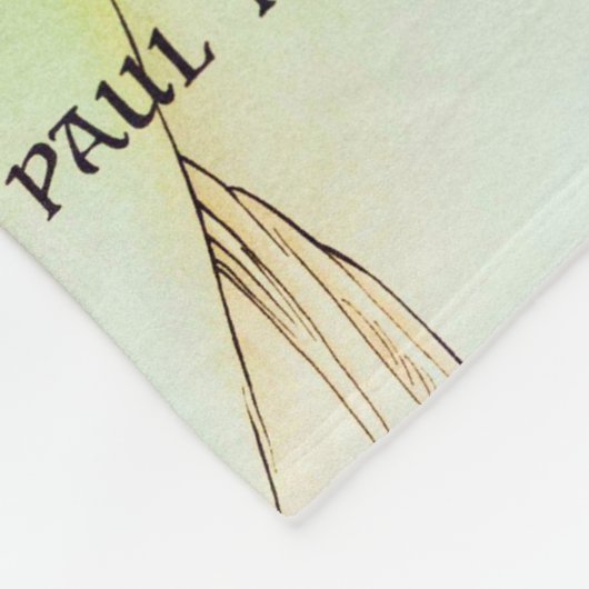 Alphonse Mucha Fleece Deken (Hoek)