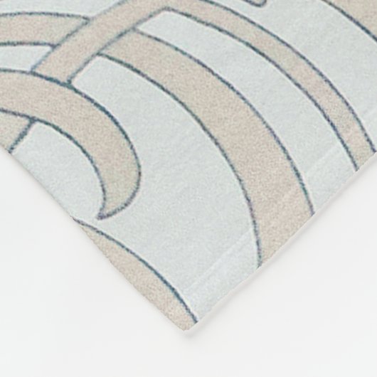 Alphonse Mucha Fleece Deken (Hoek)