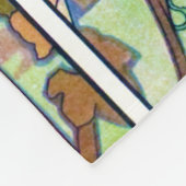 Alphonse Mucha Fleece Deken (Hoek)
