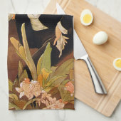 Alphonse Mucha Flirt  Romantic Art Nouveau Theedoek (Quarter Fold)