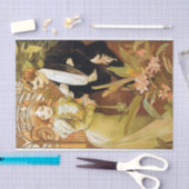 Alphonse Mucha Flirt Romantic Art Nouveau Tissuepapier (Craft)