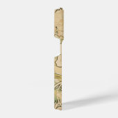 Alphonse Mucha Floral Pattern Art iPhone Hoesje (Rechterkant)