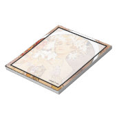 Alphonse Mucha Flower Notitieblok (Linkerzijde)