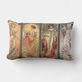 Alphonse Mucha Four Seasons Cushions Kussen