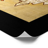 Alphonse Mucha Four Seasons Poster (Hoek)