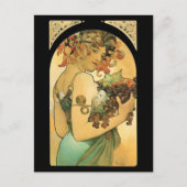 Alphonse Mucha ~ Fruit ( 1897 ) Briefkaart (Voorkant)