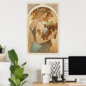 Alphonse Mucha Fruit 1897 CC0106 Poster (Thuiskantoor)