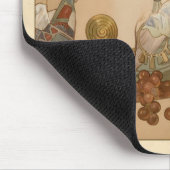 Alphonse Mucha Fruit CC0160 Art Nouveau Muismat (Hoek)