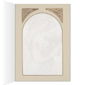 Alphonse Mucha Fruit CC0406 Art Nouveau Card (Binnen (Rechts))