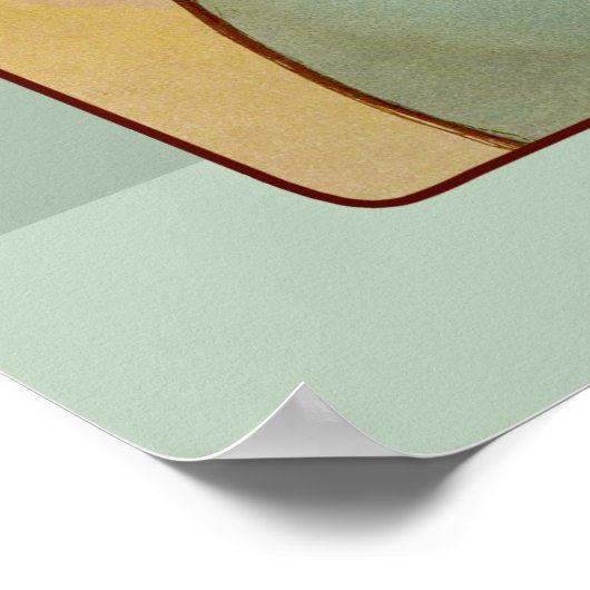 Alphonse Mucha Fruit Kitchen / Prosperous Business Poster (Hoek)