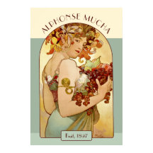 Alphonse Mucha Fruit Kitchen / Prosperous Business