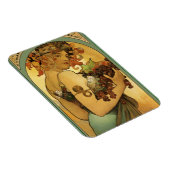 Alphonse Mucha Fruit Painting Magneet (Rechterzijde)