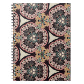 Alphonse Mucha geïnspireerd Notitieboek (Voorkant)