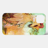 Alphonse Mucha Girl van de politie Case-Mate iPhone Case (Achterkant (horizontaal))