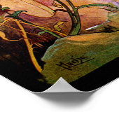 Alphonse Mucha Girl van de politie Poster (Hoek)