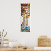 Alphonse Mucha. Gismonda, 1894 Poster (Keuken)