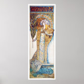 Alphonse Mucha. Gismonda, 1894 Poster (Voorkant)