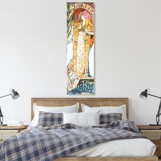 Alphonse Mucha Gismonda Canvas Poster (Insitu (Slaapkamer))