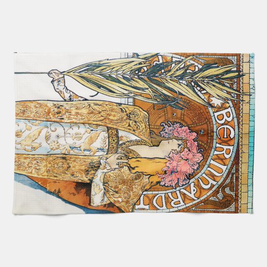 Alphonse Mucha Gismonda Kitchen Towel Theedoek (Horizontaal)