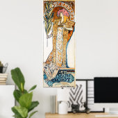 Alphonse Mucha Gismonda Poster (Thuiskantoor)