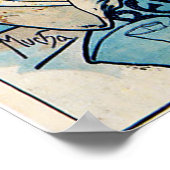 Alphonse Mucha Gismonda Poster (Hoek)