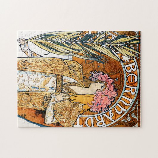 Alphonse Mucha Gismonda Puzzle Legpuzzel (Horizontaal)