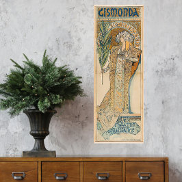 Alphonse Mucha Gismonda theater kunst poster