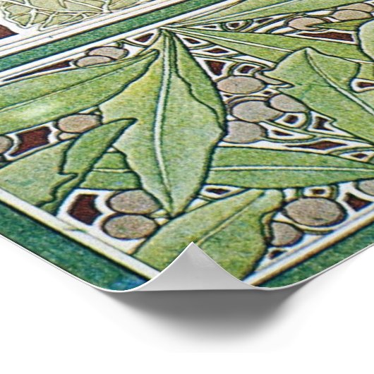 Alphonse Mucha Goddess Art Poster (Hoek)