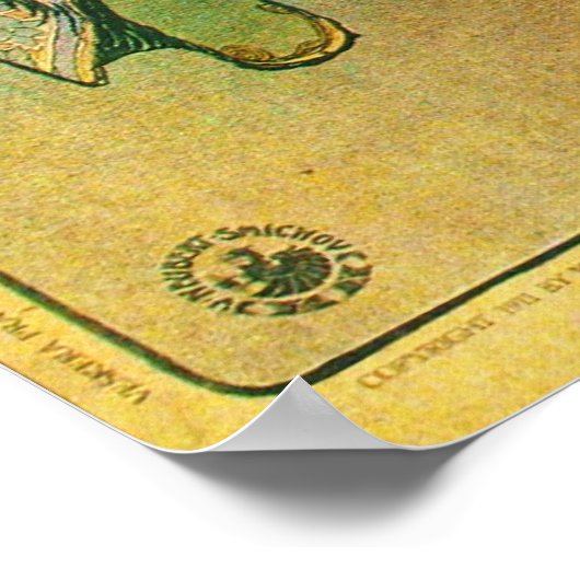 Alphonse Mucha Goddess Poster (Hoek)