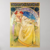 Alphonse Mucha Goddess Poster (Voorkant)