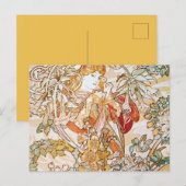 alphonse mucha godin briefkaart (Voorkant / Achterkant)
