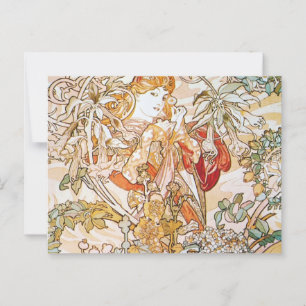 alphonse mucha godin briefkaart