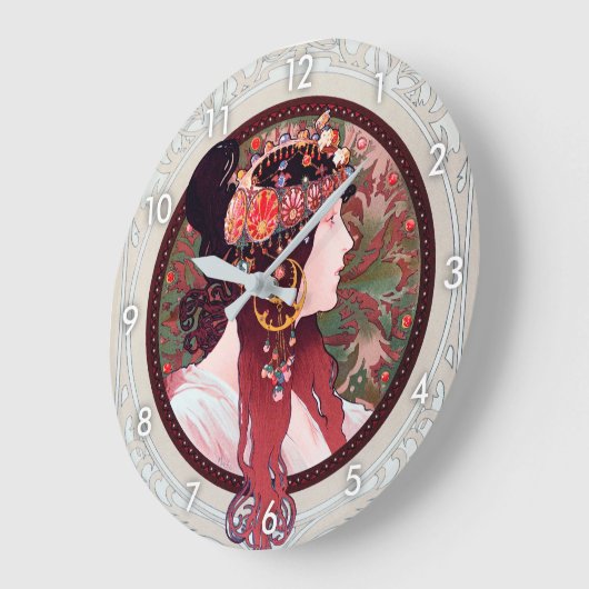 Alphonse Mucha Grote Klok (Hoek)