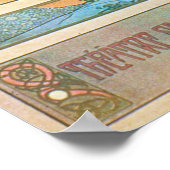 Alphonse Mucha. Hamlet 1899 Poster (Hoek)